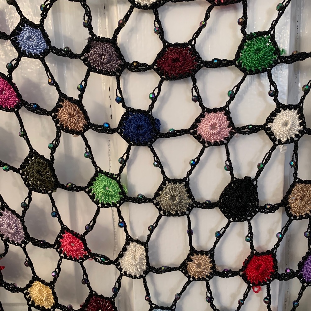 Colorful wrap/shawl - Picture 3 of 3